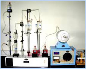 Carbon & Sulpher Apparatus